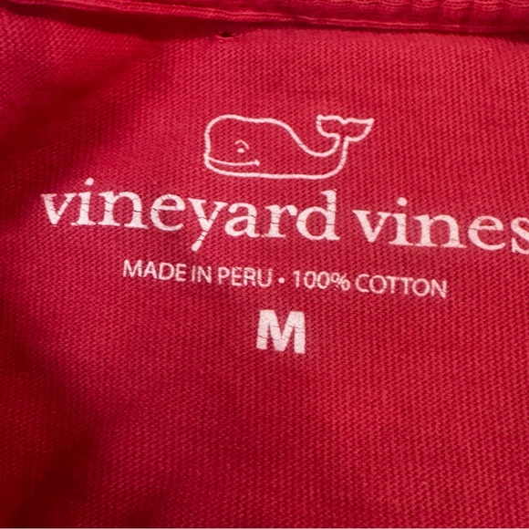 Vineyard Vines Whale Fill Short Sleeve Graphic Pocket Shirt size medium (G1) - Picture 7 of 7